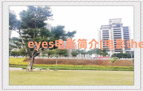 eyes电影简介(电影the eyes)